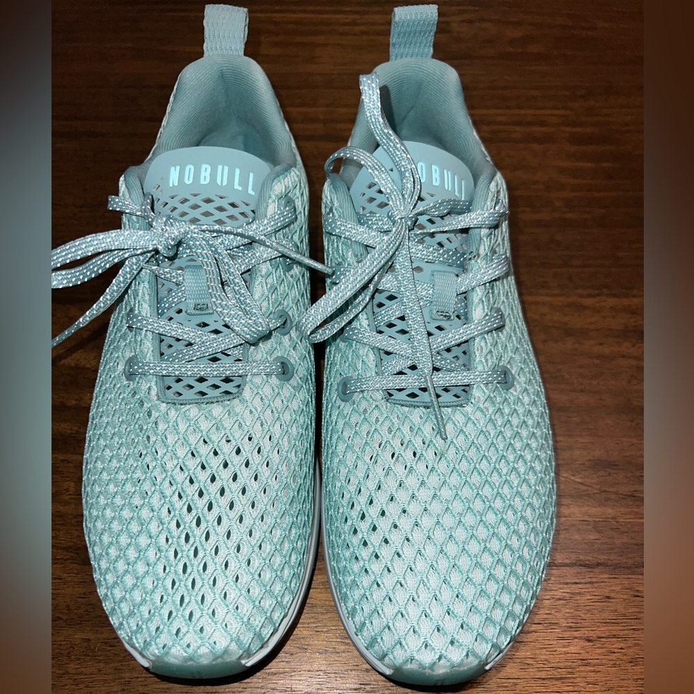 Nobull Mesh Runner in Aqua 10/8.5